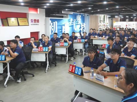 人人讲清静，，，，，个个会应急--流通生命通道|平博电气举行清静月活动